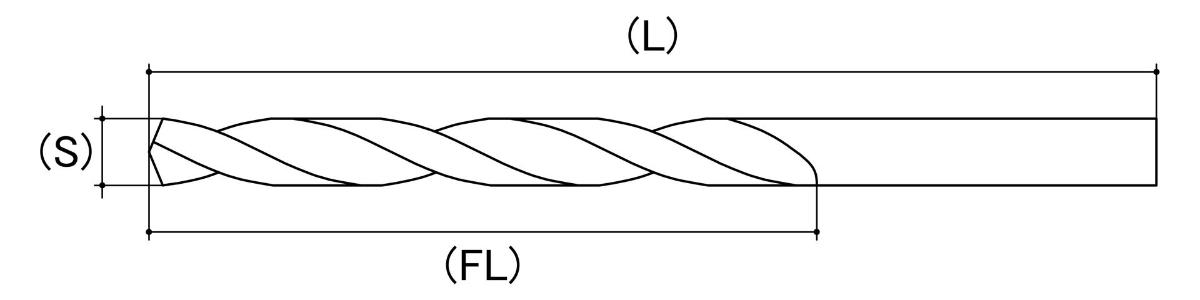 COBALT HSSS JOBBER TWIST DRILL 13.0mm