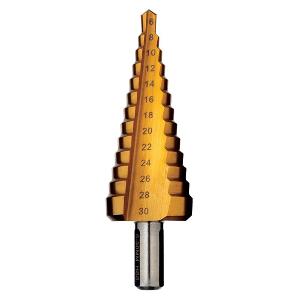 STRAIGHT FLUTE STEP DRILL 6-30mm