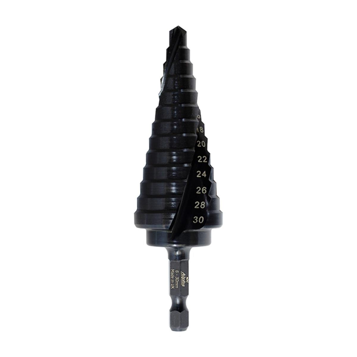 T/MAX SPIRAL FLUTE STEP DRILL 6-30mm