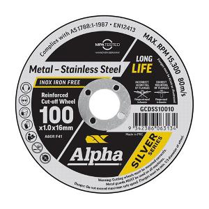 S/S CUTTING DISC 100mm X 1.0mm S/S CUTTING DISC 100mm X 1.0mm