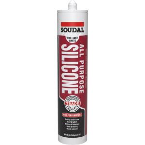 ALL PUR SILICON SEALANT BRILL WHT 300ML ALL PUR SILICON SEALANT BRILL WHT 300ML