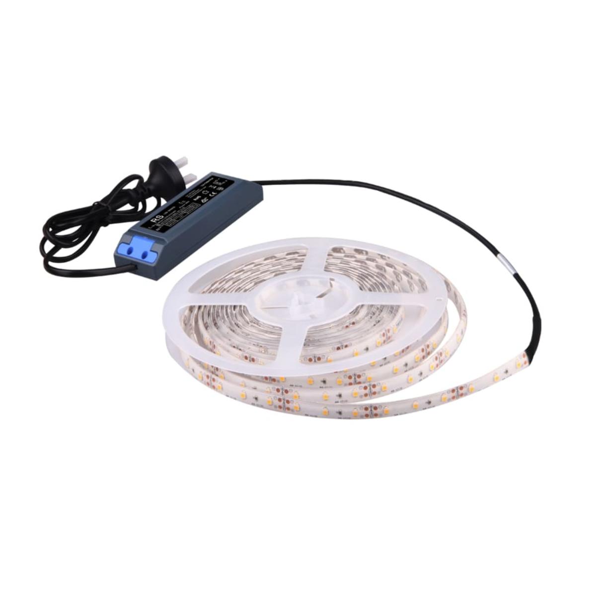 LED STRIP KIT 12V 6W/M 5000K 5MTR IP44