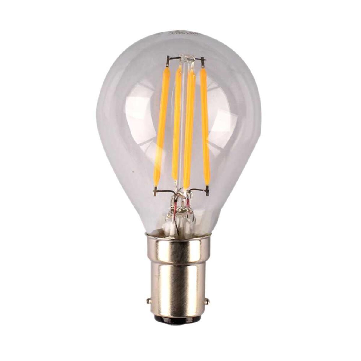 LED FANCY RND LAMP 4W SBC B15 2700K DIM