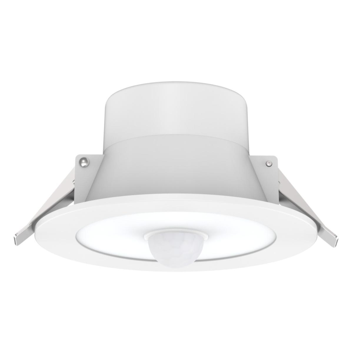 LED D/LIGHT CLARE 10W CCT 92MM C/O WHT