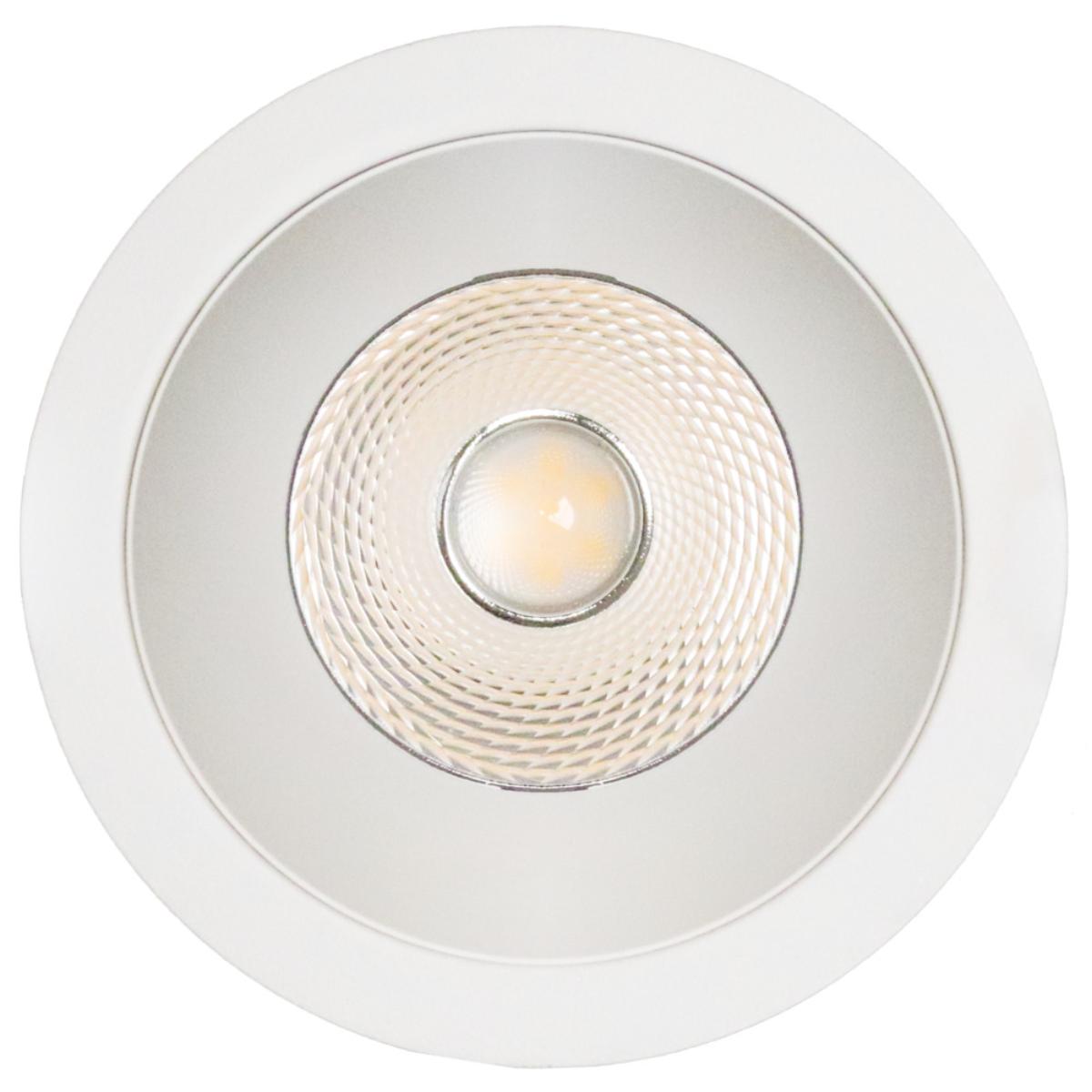 LED D/LIGHT COOLUM + 9W CCT 92MM C/O WHT