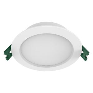 LED D/LIGHT TRADEGEM 9W CCT 92MM C/O WHT