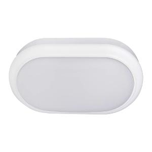 LED BUNKER OVAL 15W CCT IP65 WHITE