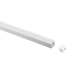 LED STRIP CHANNEL 16X16 2MT SILVER