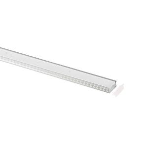 LED STRIP CHANNEL 21X10 2MT SILVER