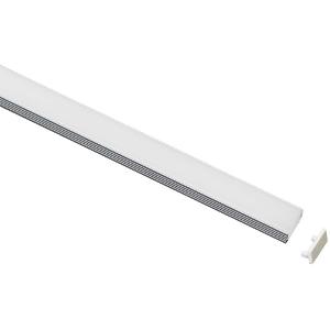 LED STRIP CHANNEL 17X8 2MT SILVER