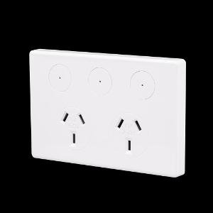 PIXIE AMBIENCE SMART D/GPO + EX SW E/WHT PIXIE AMBIENCE SMART D/GPO + EX SW E/WHT
