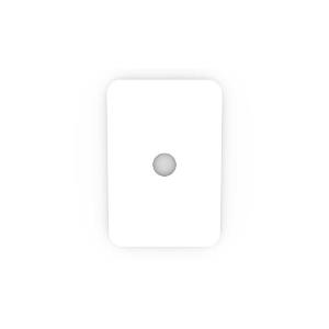 PIXIE AMBIENCE FACE PLATE 1G GLOSS WHITE PIXIE AMBIENCE FACE PLATE 1G GLOSS WHITE