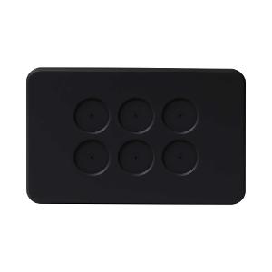 PIXIE AMBIENCE FACE PLATE 6G GLOSS BLACK PIXIE AMBIENCE FACE PLATE 6G GLOSS BLACK