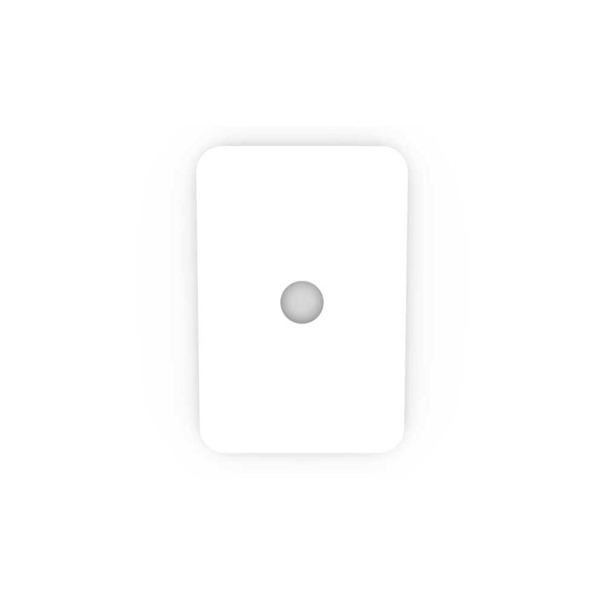 PIXIE AMBIENCE XL FACE PLATE 1G GLOSS WH