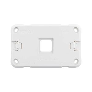 PIXIE WALL PLATE 1G GRID ASSY ONLY WHITE