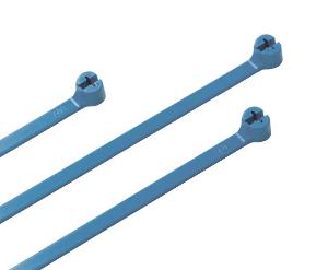 DETECT CABLE TIE 186X4.8MM BLUE 100PK DETECT CABLE TIE 186X4.8MM BLUE 100PK
