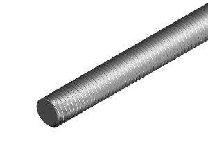 THREADED ROD M10 X 3MTR ZINC