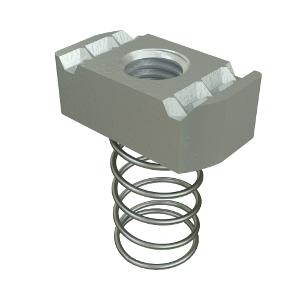 SPRING NUT CHANNEL W/SPRING M6 HDG SPRING NUT CHANNEL W/SPRING M6 HDG