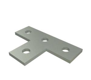 BRACKET FLAT TEE 4 HOLE HDG BRACKET FLAT TEE 4 HOLE HDG