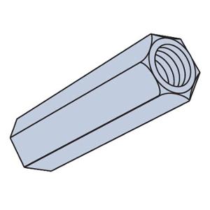 THREADED ROD COUPLER M6 ZP THREADED ROD COUPLER M6 ZP
