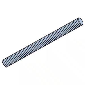 THREADED ROD M6 3MTR 316 S/S THREADED ROD M6 3MTR 316 S/S
