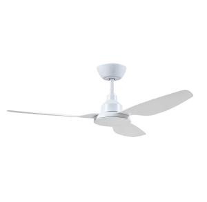 C/FAN GLACIER 48IN 1220MM 3BL DC WHITE