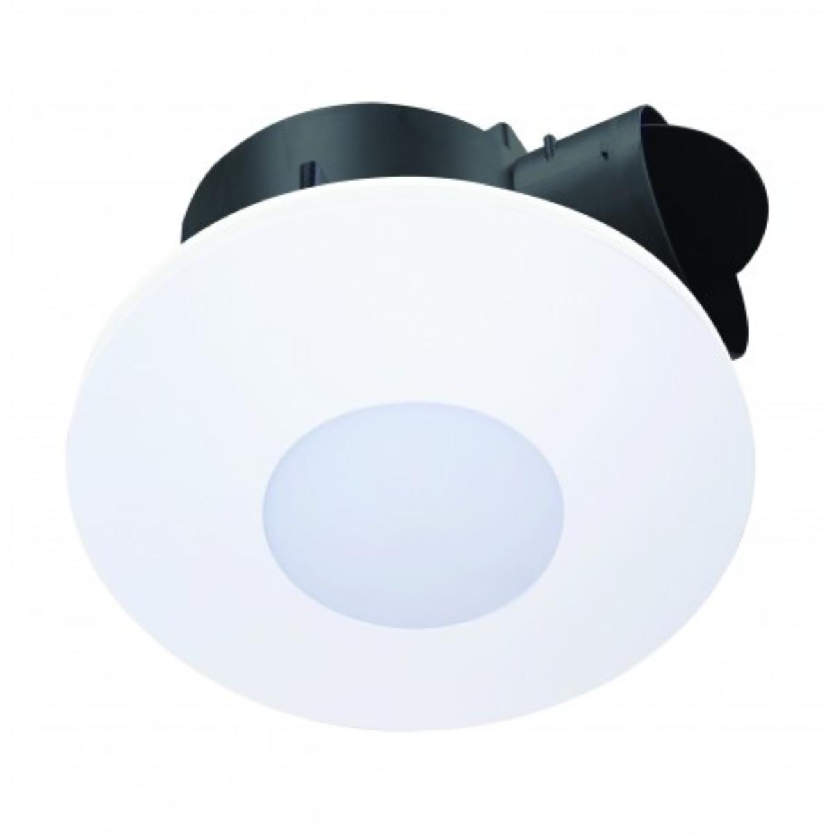 AIRBUS DC 250 RND EXHAUST FAN + LED LGT
