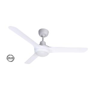 C/FAN SPYDA 50IN 1250MM 3BL AC+LED WHITE