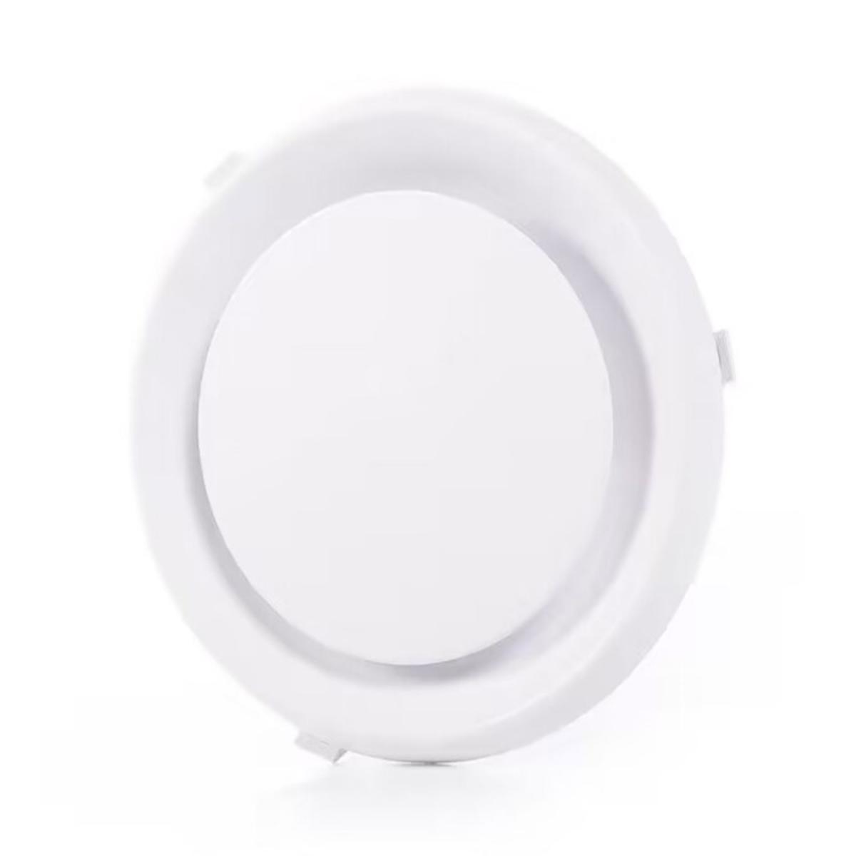 ADJUSTABLE RND INTERIOR VENT 100MM WHITE