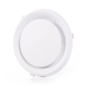 ADJUSTABLE RND INTERIOR VENT 150MM WHITE