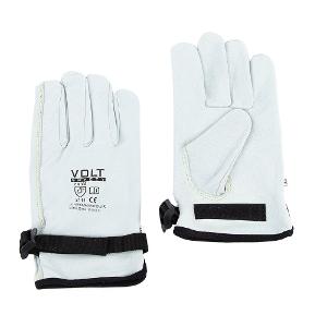 GOAT SKIN LEATHER LV OUTER GLOVES SIZE10 GOAT SKIN LEATHER LV OUTER GLOVES SIZE10