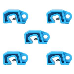 MCB UNIVERSAL MINI LOCKOUT BLUE 5PACK MCB UNIVERSAL MINI LOCKOUT BLUE 5PACK