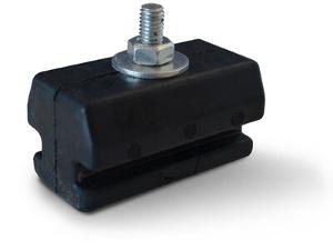 VIBRATION MOUNT 40MM STRUT/CHANNEL 4PK VIBRATION MOUNT 40MM STRUT/CHANNEL 4PK