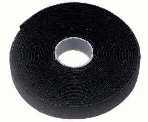 HOOK & LOOP CABLE TIE 25MMX25M RL BLK HOOK & LOOP CABLE TIE 25MMX25M RL BLK