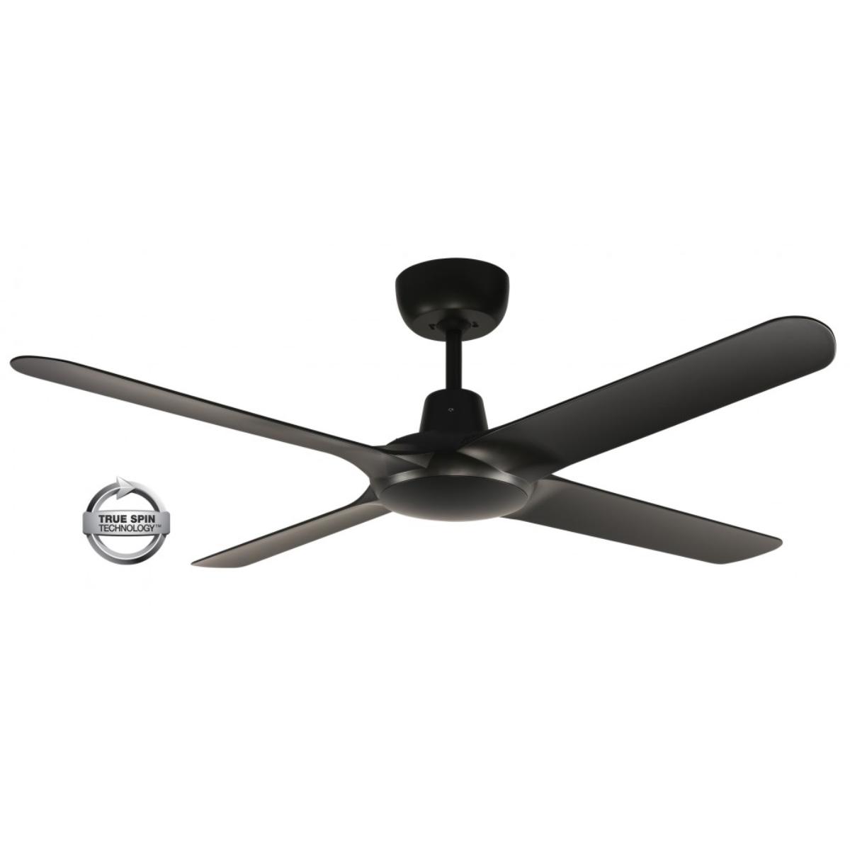 C/FAN SPYDA 50IN 1250MM 4BL AC BLACK