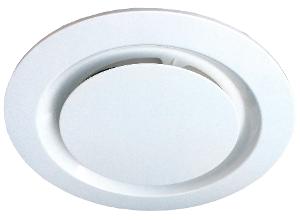 EX/FAN FASCIA AIRBUS 200 ROUND WHITE