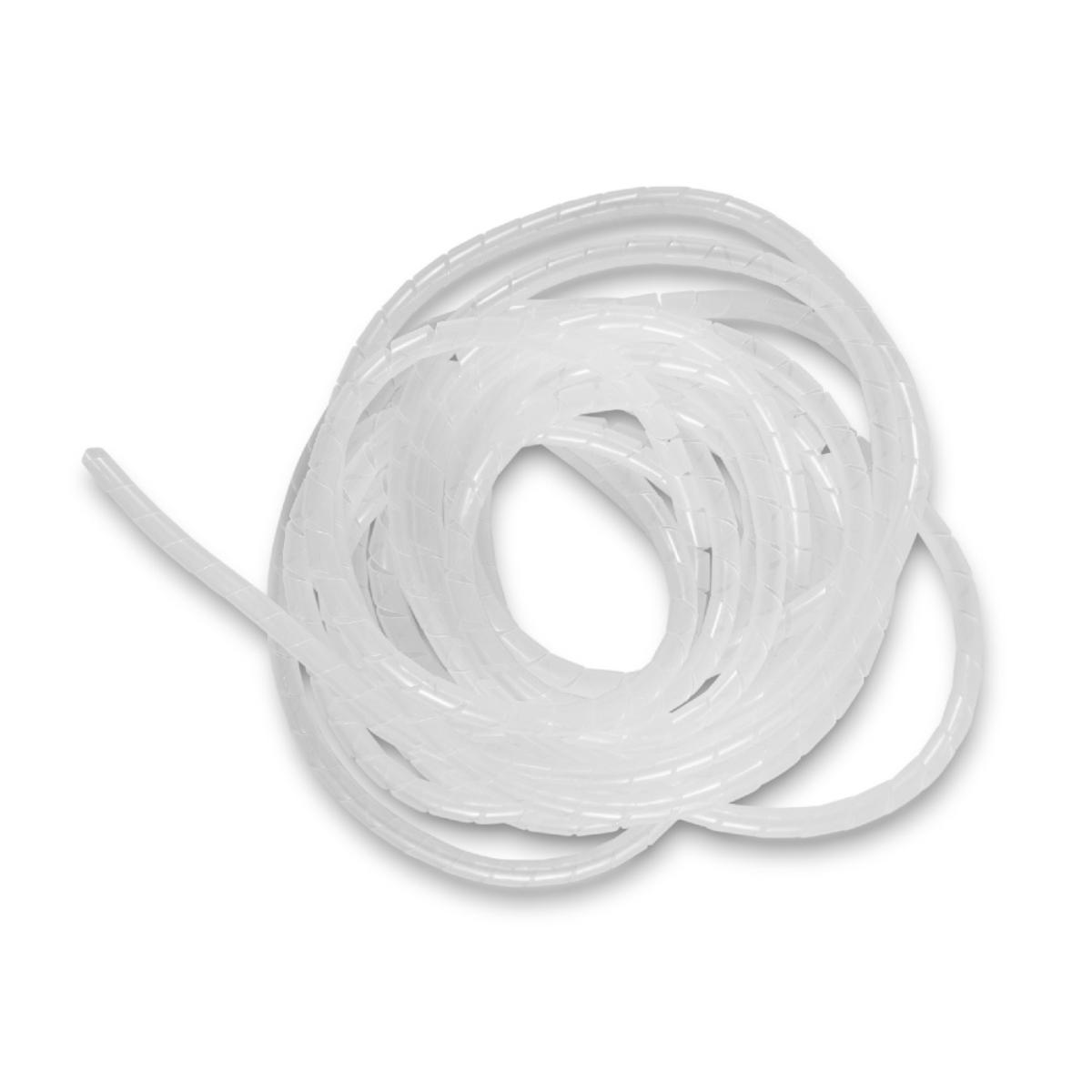 SPIRAL WRAP BINDING 3-10MM 5M WHITE