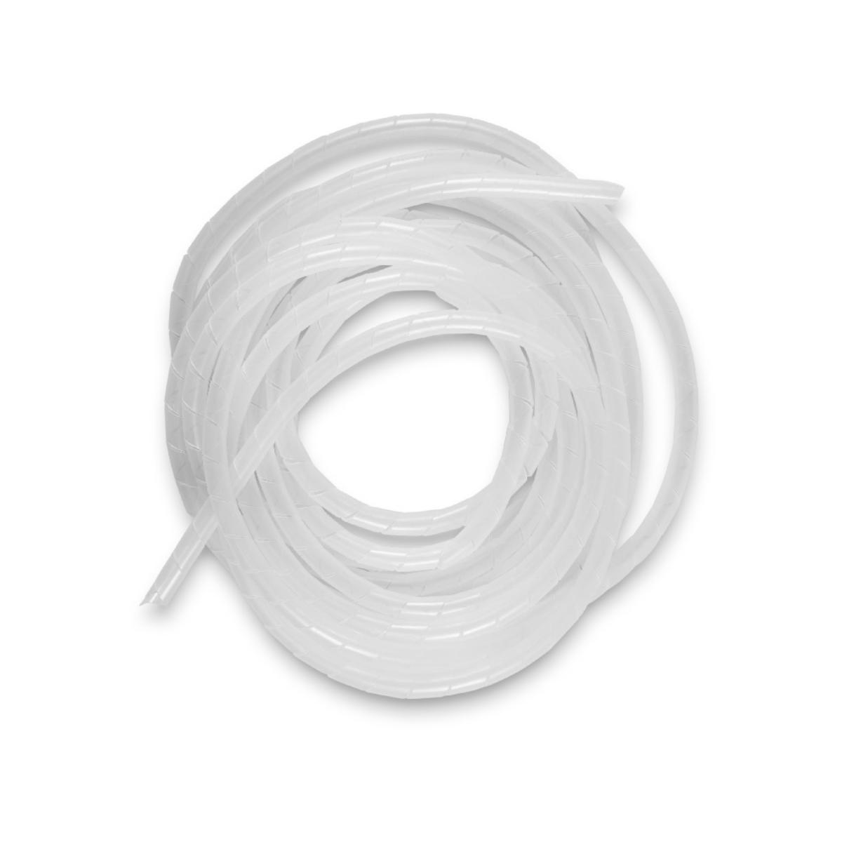 SPIRAL WRAP BINDING 5-12MM 5M WHITE