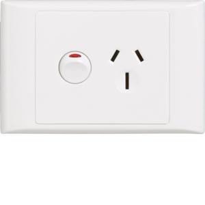 GPO SOCKET OUTLET SINGLE 15A