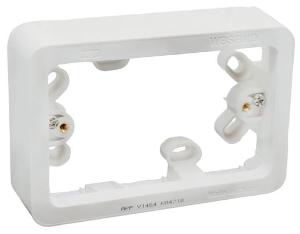 SILHOUETTE MOUNTING BLOCK 32MM DEEP WHT