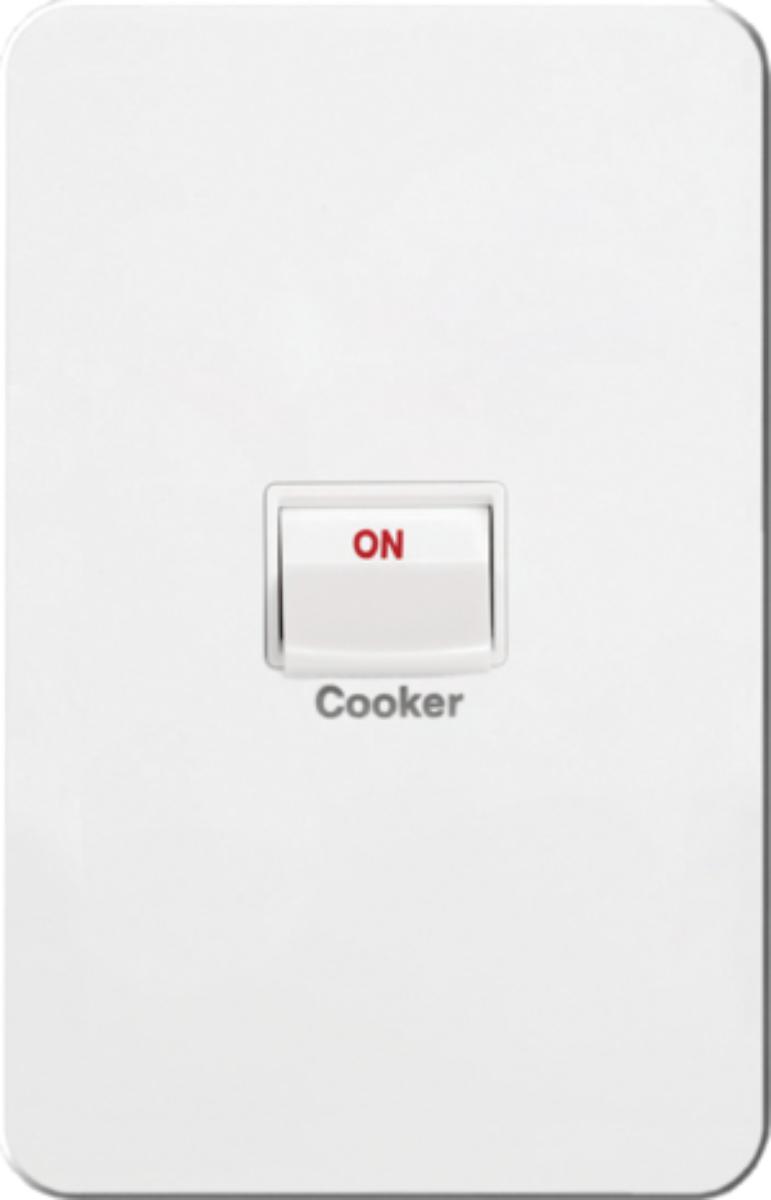 SILHOUETTE 40A 2 POLE COOKER SWITCH MW