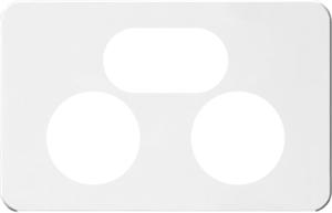 SILHOUETTE COVER DBL GPO HOR MATT WHITE SILHOUETTE COVER DBL GPO HOR MATT WHITE