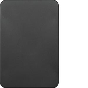 SILHOUETTE COVER BLANK PLATE MATT BLACK SILHOUETTE COVER BLANK PLATE MATT BLACK