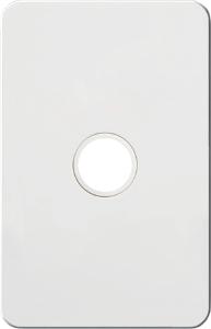 SILHOUETTE PLATE & COVER 1G MATT WHITE SILHOUETTE PLATE & COVER 1G MATT WHITE