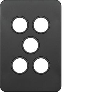 SILHOUETTE 5G SWITCH PLATE NO MECH MB