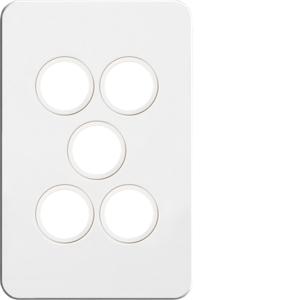 SILHOUETTE PLATE & COVER 5G WHITE SILHOUETTE PLATE & COVER 5G WHITE