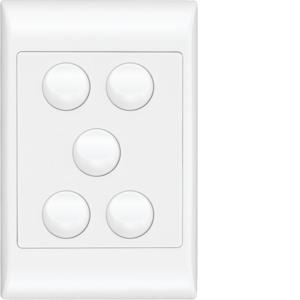 PREMIERE SWITCH 16A 2WAY 5G VERT WHITE PREMIERE SWITCH 16A 2WAY 5G VERT WHITE