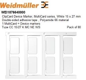 CC 15/27 KMC SELF ADHES WHITE MKR 80 CC 15/27 KMC SELF ADHES WHITE MKR 80