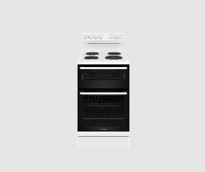 FREESTANDING ELECTRIC COOKER 54CM WHITE