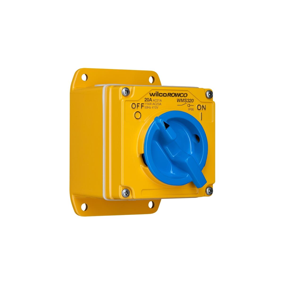 SWITCH A-SERIES 3P 20A/500V SIZE:B IP66